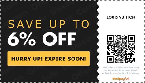 louis vuitton coupons promo|Louis Vuitton Promo Codes & Coupons Jan 2024 .